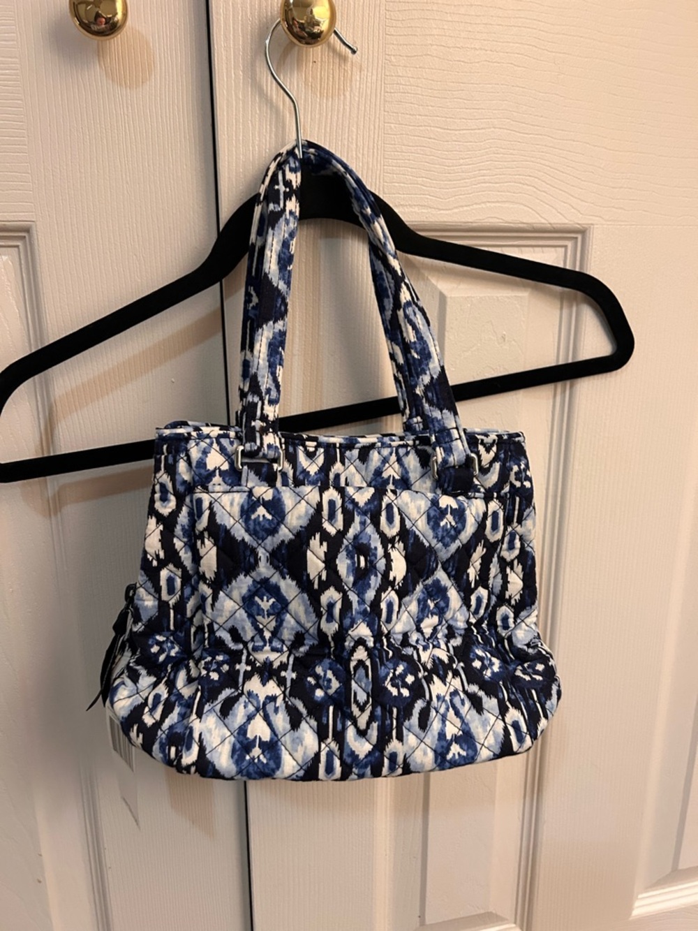 NWT Mini Multi-Compartment Crossbody Handbag | Ikat Island Pattern Vera Bradley - Picture 3 of 10